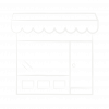 Store Icon White